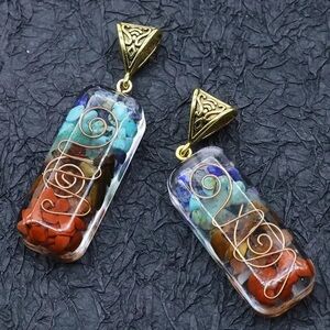 2 piece stone" all are acrylic, same like a real stone item #94